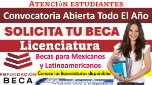 Becas para Licenciaturas | Fundación Beca: Encuentra las Licenciaturas que buscas