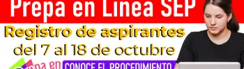 Convocatoria Prepa en Línea | REGISTRATE