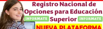 ¿Ya conoces la plataforma RENOES? Conoce esta excelente herramienta digital y encuentra la mejor oferta educativa