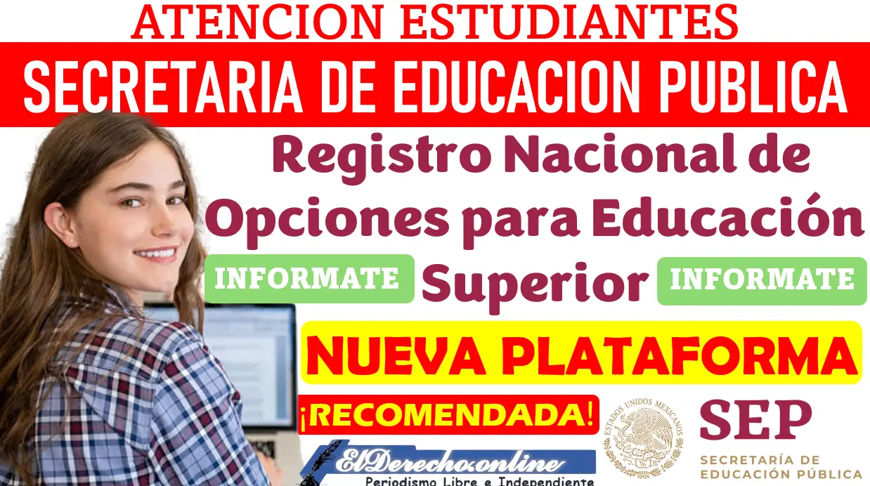 ¿Ya conoces la plataforma RENOES? Conoce esta excelente herramienta digital y encuentra la mejor oferta educativa