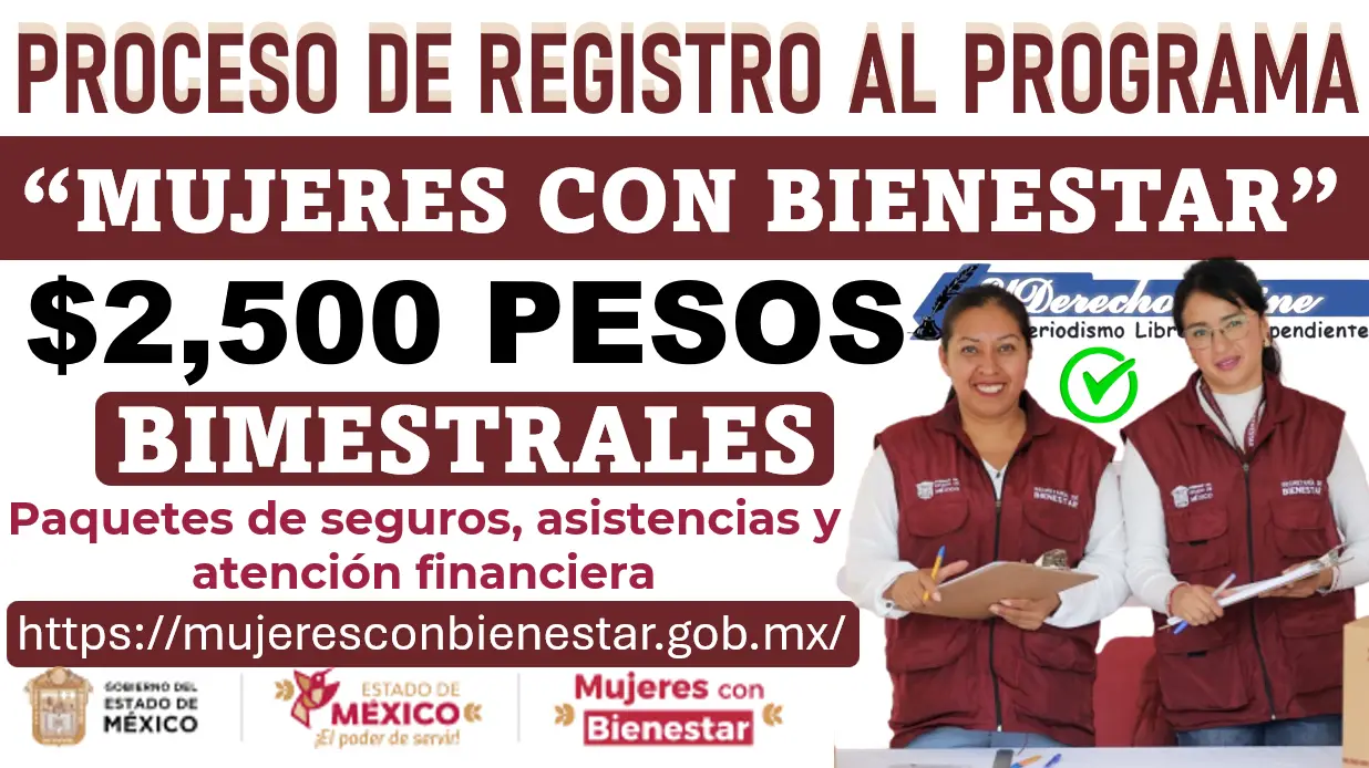 Mujeres con Bienestar | Proceso de registro para recibir $2,500 bimestrales