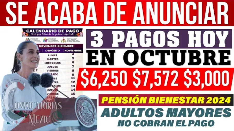 ¿Ya Recibiste tu Pago del Bienestar? Descubre las Fechas y Montos que se Entregarán en Octubre y Noviembre