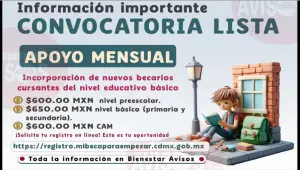 Convocatoria Abierta para 'Mi Beca para Empezar': Garantiza el Apoyo Escolar de tus Hijos con un Registro Sencillo