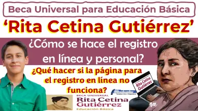 Registro a la Beca "Rita Cetina" ¿Cómo se hace el registro en línea y personal?