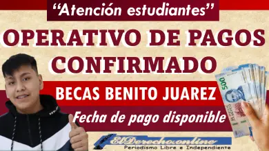 Operativo de pagos ¡Confirmado! | Becas Benito Juárez: Entérate