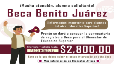 Registro Abierto para la Beca Jóvenes Escribiendo el Futuro, Apoyo para Estudiantes Universitarios en México