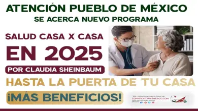 El Programa "Salud Casa por Casa" Ofrece Servicios Médicos Gratuitos para Adultos Mayores, Directo en Tu Hogar