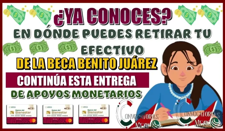 ¿Dónde Retirar tu Dinero de la Beca Benito Juárez? Conoce las Opciones y Detalles