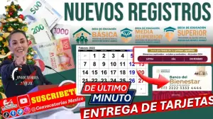 Inicia la Entrega de Tarjetas para la Beca Universal Rita Cetina 2025 y Nuevos Registros a la Beca Benito Juárez