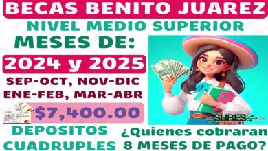 ¡Estudiantes de las Becas Benito Juárez de Nivel Medio Superior Recibirán Pago Cuádruple!