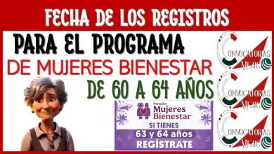 ¿Eres mujer de 60 a 64 años? Descubre cómo puedes acceder a un Apoyo Económico Mensual, Comienzan los Registros