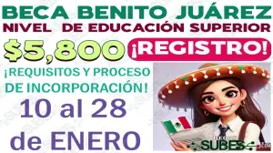 Todo lo que necesitas saber para registrarte en las Becas para el Bienestar Benito Juárez de Educación Superior 2025